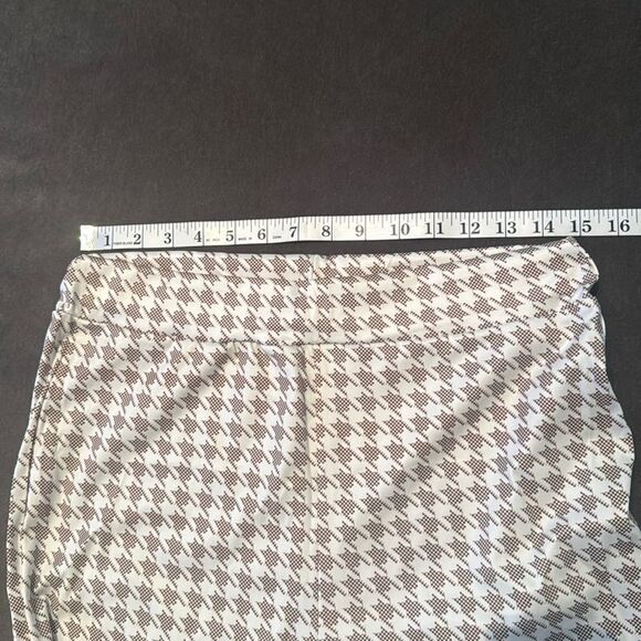 Long Sleeve 2 Piece Houndstooth BodyCon Pantsuit Jacket & Pants Set *Size L READ - Picture 7 of 16